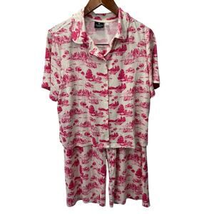 Bumblebella Women’s Pajama Set sz L Cooling 2-Piece NEW # H170